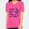 Missy's Relaxed Jersey Short-Sleeve V-Neck T-Shirt Thumbnail