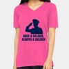 Missy's Relaxed Jersey Short-Sleeve V-Neck T-Shirt Thumbnail