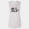 Ladies' Bella Flowy Scoop Muscle Tank Thumbnail