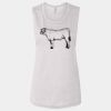 Ladies' Bella Flowy Scoop Muscle Tank Thumbnail