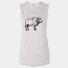 Ladies' Bella Flowy Scoop Muscle Tank Thumbnail