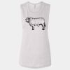 Ladies' Bella Flowy Scoop Muscle Tank Thumbnail