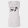 Ladies' Bella Flowy Scoop Muscle Tank Thumbnail