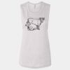 Ladies' Bella Flowy Scoop Muscle Tank Thumbnail