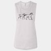 Ladies' Bella Flowy Scoop Muscle Tank Thumbnail