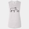 Ladies' Bella Flowy Scoop Muscle Tank Thumbnail