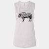 Ladies' Bella Flowy Scoop Muscle Tank Thumbnail