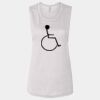 Ladies' Bella Flowy Scoop Muscle Tank Thumbnail