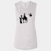 Ladies' Bella Flowy Scoop Muscle Tank Thumbnail