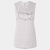 Ladies' Bella Flowy Scoop Muscle Tank Thumbnail