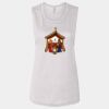 Ladies' Bella Flowy Scoop Muscle Tank Thumbnail