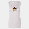 Ladies' Bella Flowy Scoop Muscle Tank Thumbnail