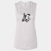 Ladies' Bella Flowy Scoop Muscle Tank Thumbnail