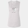 Ladies' Bella Flowy Scoop Muscle Tank Thumbnail