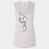 Ladies' Bella Flowy Scoop Muscle Tank Thumbnail
