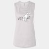 Ladies' Bella Flowy Scoop Muscle Tank Thumbnail
