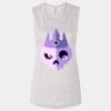 Ladies' Bella Flowy Scoop Muscle Tank Thumbnail