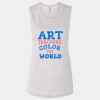 Ladies' Bella Flowy Scoop Muscle Tank Thumbnail