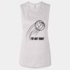 Ladies' Bella Flowy Scoop Muscle Tank Thumbnail