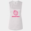 Ladies' Bella Flowy Scoop Muscle Tank Thumbnail