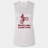 Ladies' Bella Flowy Scoop Muscle Tank Thumbnail