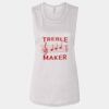 Ladies' Bella Flowy Scoop Muscle Tank Thumbnail