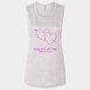 Ladies' Bella Flowy Scoop Muscle Tank Thumbnail