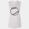 Ladies' Bella Flowy Scoop Muscle Tank Thumbnail
