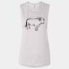 Ladies' Bella Flowy Scoop Muscle Tank Thumbnail