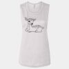 Ladies' Bella Flowy Scoop Muscle Tank Thumbnail