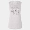 Ladies' Bella Flowy Scoop Muscle Tank Thumbnail
