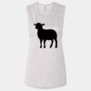 Ladies' Bella Flowy Scoop Muscle Tank Thumbnail