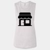 Ladies' Bella Flowy Scoop Muscle Tank Thumbnail