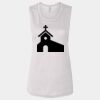 Ladies' Bella Flowy Scoop Muscle Tank Thumbnail