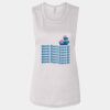 Ladies' Bella Flowy Scoop Muscle Tank Thumbnail