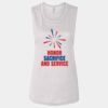 Ladies' Bella Flowy Scoop Muscle Tank Thumbnail