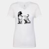 Next Level The Ideal V T-Shirt Thumbnail