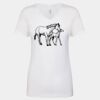 Next Level The Ideal V T-Shirt Thumbnail