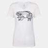 Next Level The Ideal V T-Shirt Thumbnail