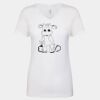 Next Level The Ideal V T-Shirt Thumbnail