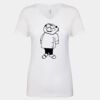 Next Level The Ideal V T-Shirt Thumbnail