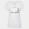 Next Level The Ideal V T-Shirt Thumbnail