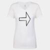 Next Level The Ideal V T-Shirt Thumbnail