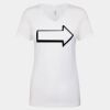 Next Level The Ideal V T-Shirt Thumbnail
