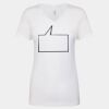 Next Level The Ideal V T-Shirt Thumbnail