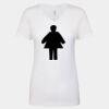 Next Level The Ideal V T-Shirt Thumbnail