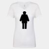 Next Level The Ideal V T-Shirt Thumbnail
