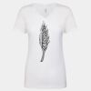 Next Level The Ideal V T-Shirt Thumbnail