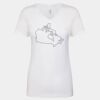 Next Level The Ideal V T-Shirt Thumbnail