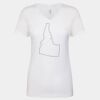 Next Level The Ideal V T-Shirt Thumbnail